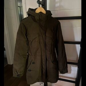 Community Parka in Dark Green
